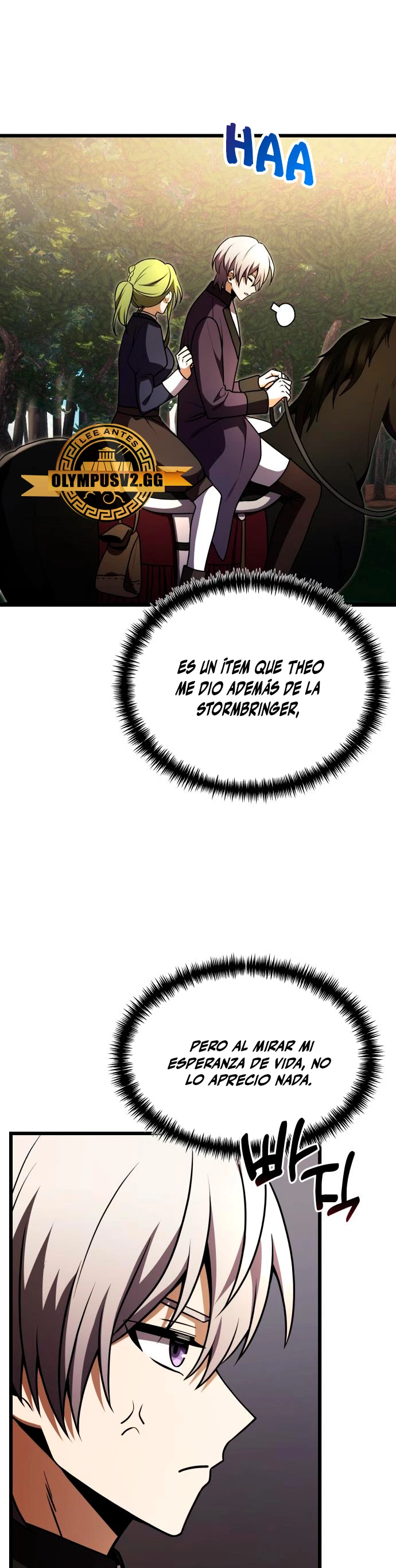 El prodigioso caballero  oscuro con tiempo Limitado > Capitulo 22 > Page 351
