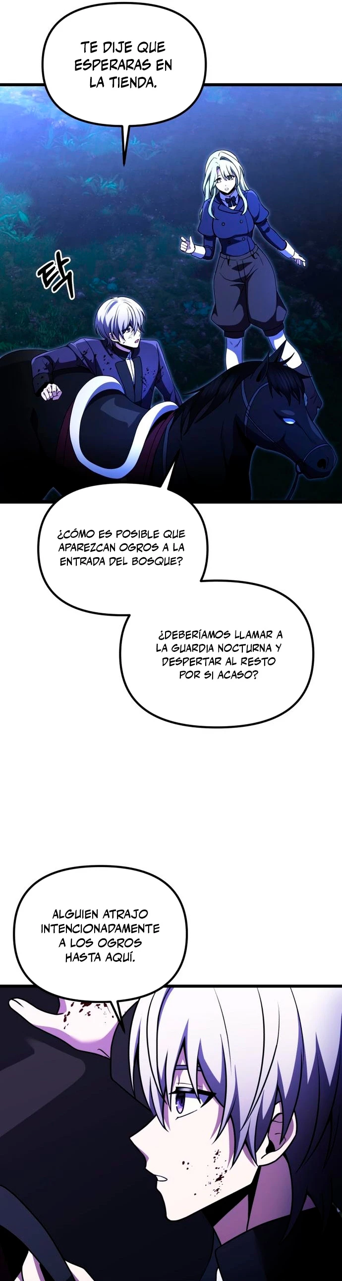 El prodigioso caballero  oscuro con tiempo Limitado > Capitulo 23 > Page 341