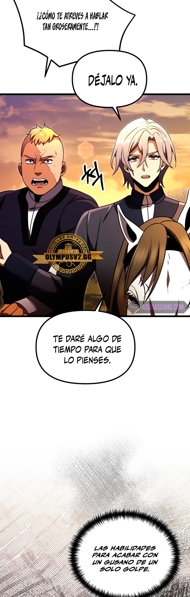 El prodigioso caballero  oscuro con tiempo Limitado > Capitulo 25 > Page 191