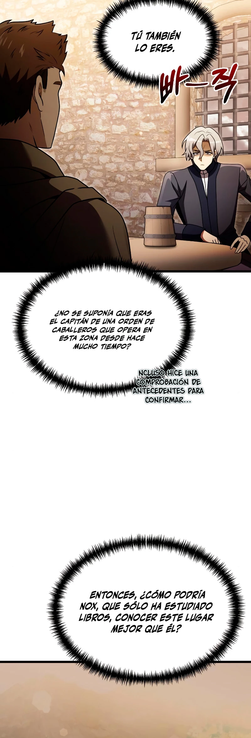 El prodigioso caballero  oscuro con tiempo Limitado > Capitulo 27 > Page 141