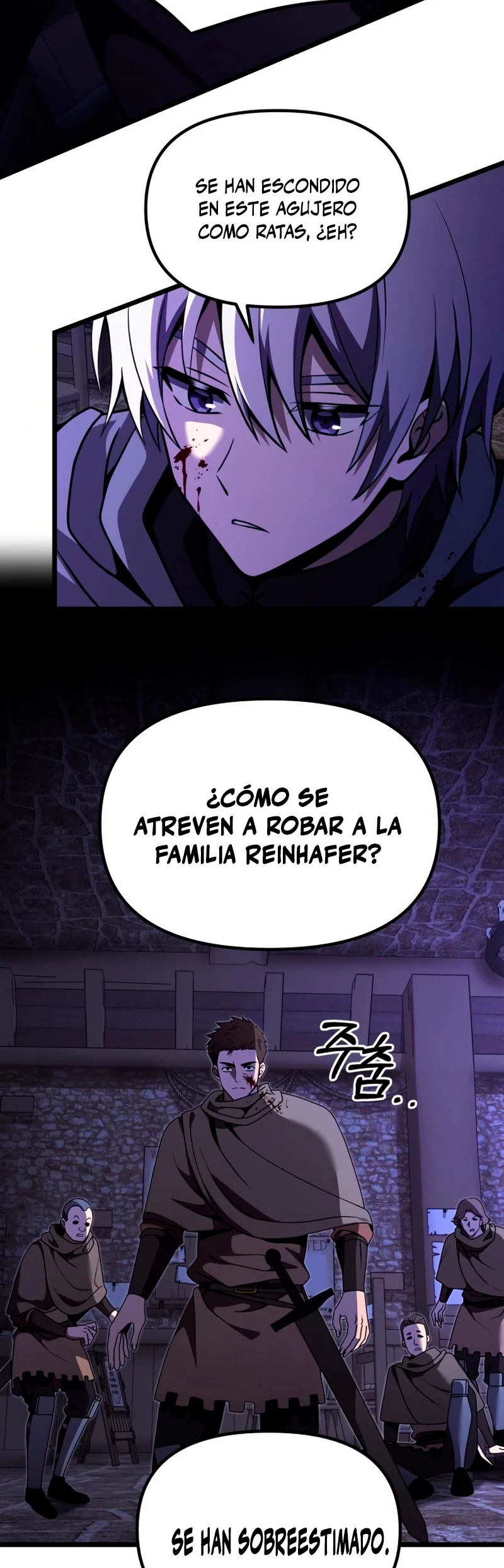 El prodigioso caballero  oscuro con tiempo Limitado > Capitulo 28 > Page 471
