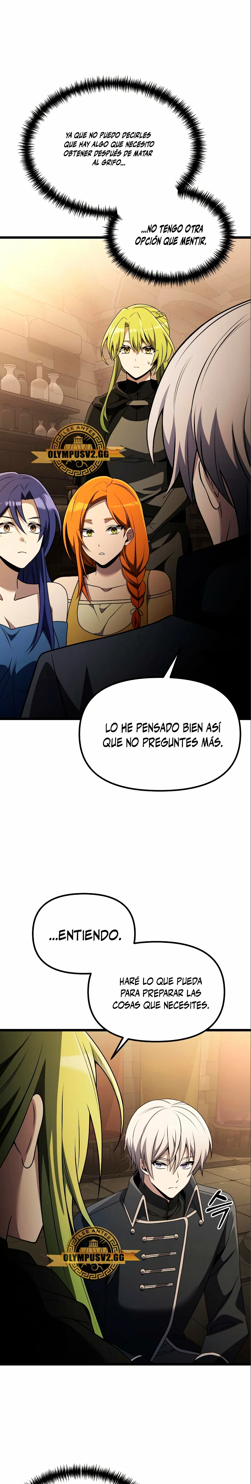 El prodigioso caballero  oscuro con tiempo Limitado > Capitulo 32 > Page 111