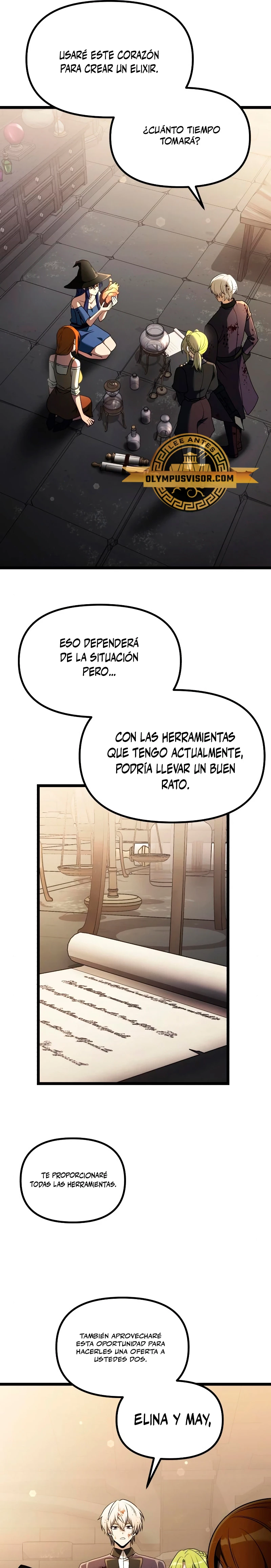 El prodigioso caballero  oscuro con tiempo Limitado > Capitulo 34 > Page 191
