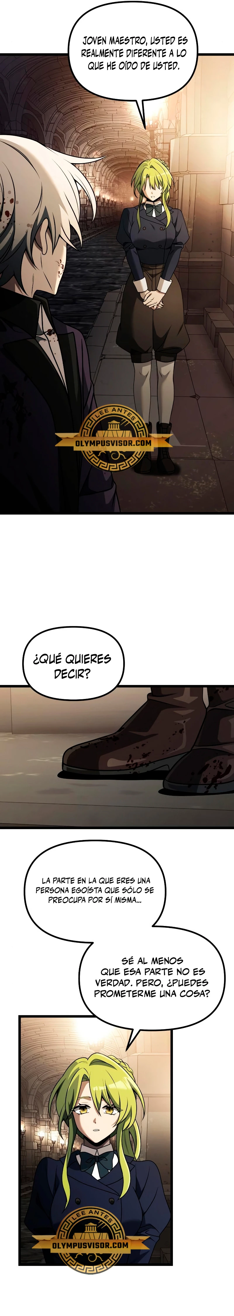 El prodigioso caballero  oscuro con tiempo Limitado > Capitulo 34 > Page 261