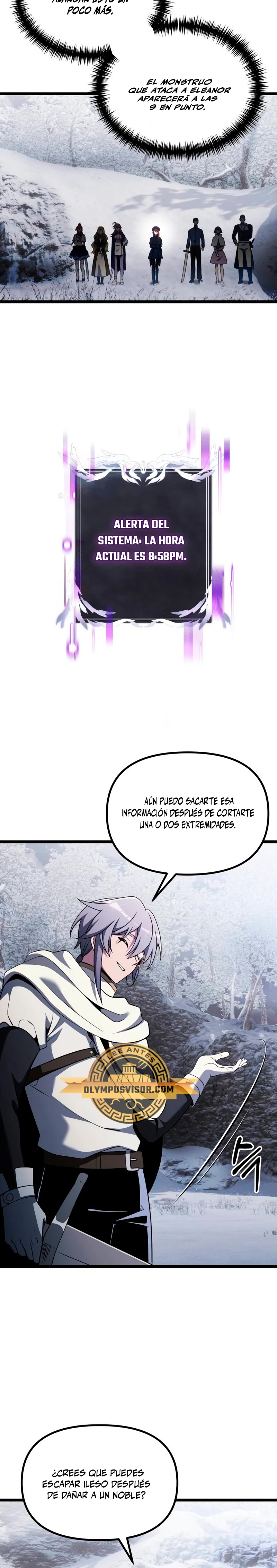 El prodigioso caballero  oscuro con tiempo Limitado > Capitulo 41 > Page 251