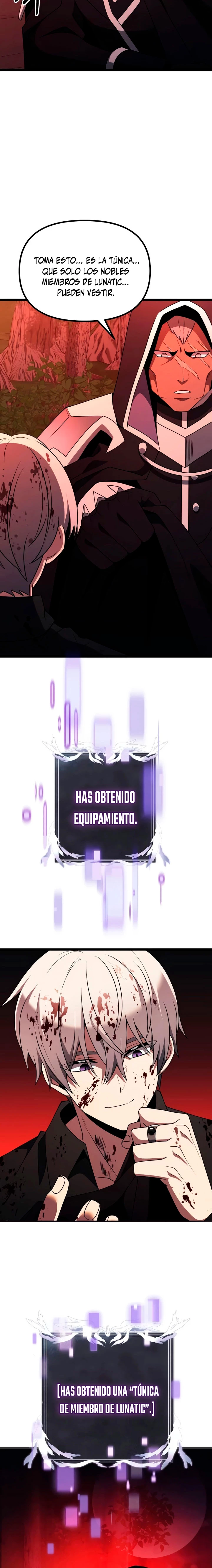 El prodigioso caballero  oscuro con tiempo Limitado > Capitulo 45 > Page 321