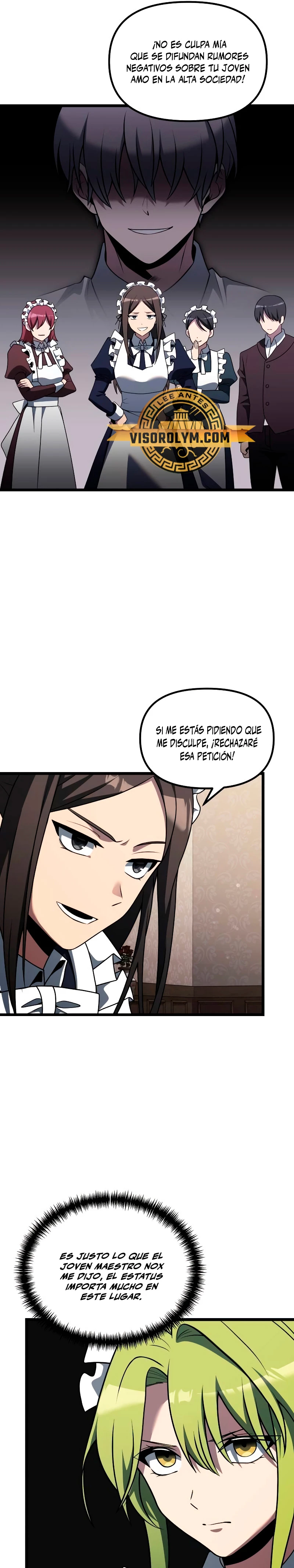 El prodigioso caballero  oscuro con tiempo Limitado > Capitulo 47 > Page 291