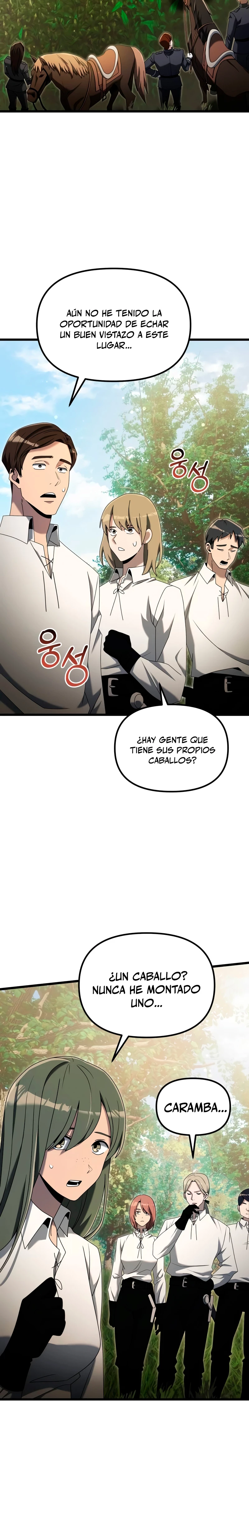 El prodigioso caballero  oscuro con tiempo Limitado > Capitulo 58 > Page 121