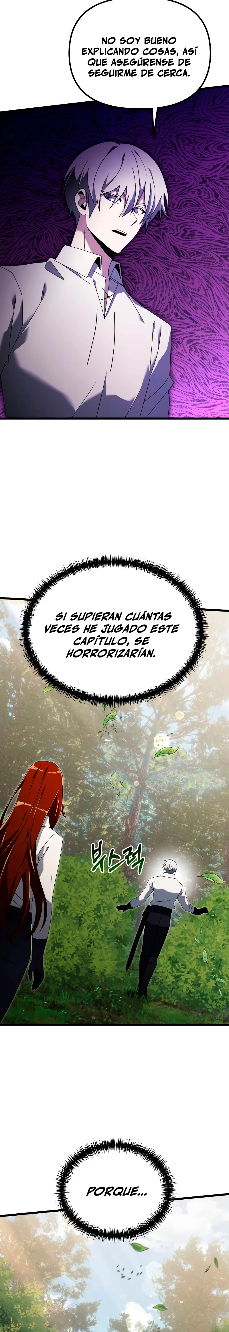 El prodigioso caballero  oscuro con tiempo Limitado > Capitulo 60 > Page 111