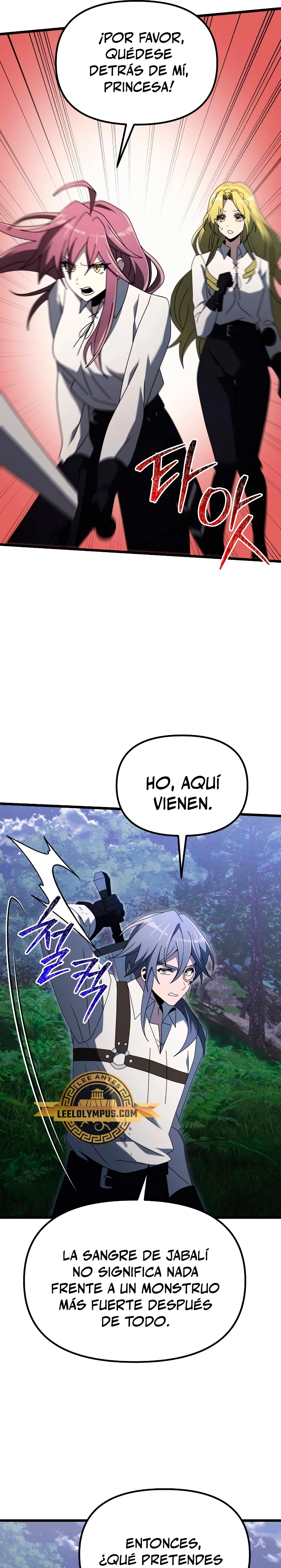El prodigioso caballero  oscuro con tiempo Limitado > Capitulo 61 > Page 361