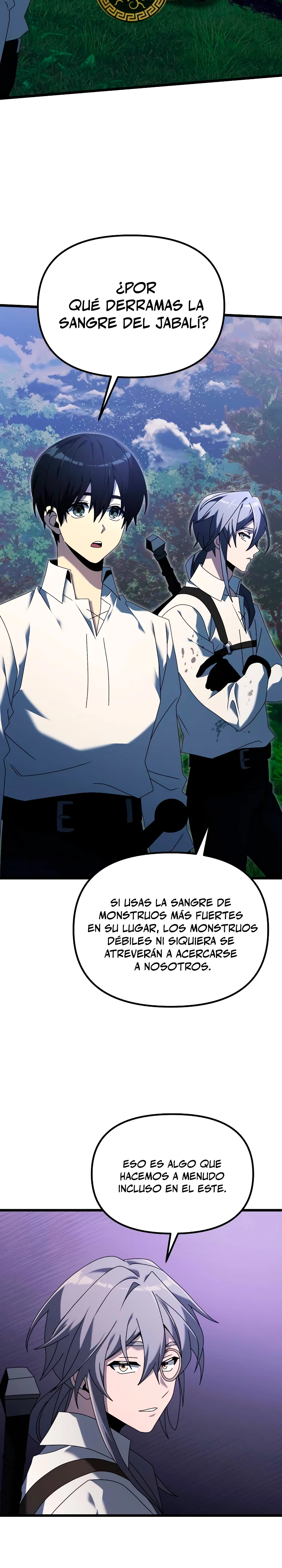 El prodigioso caballero  oscuro con tiempo Limitado > Capitulo 61 > Page 111