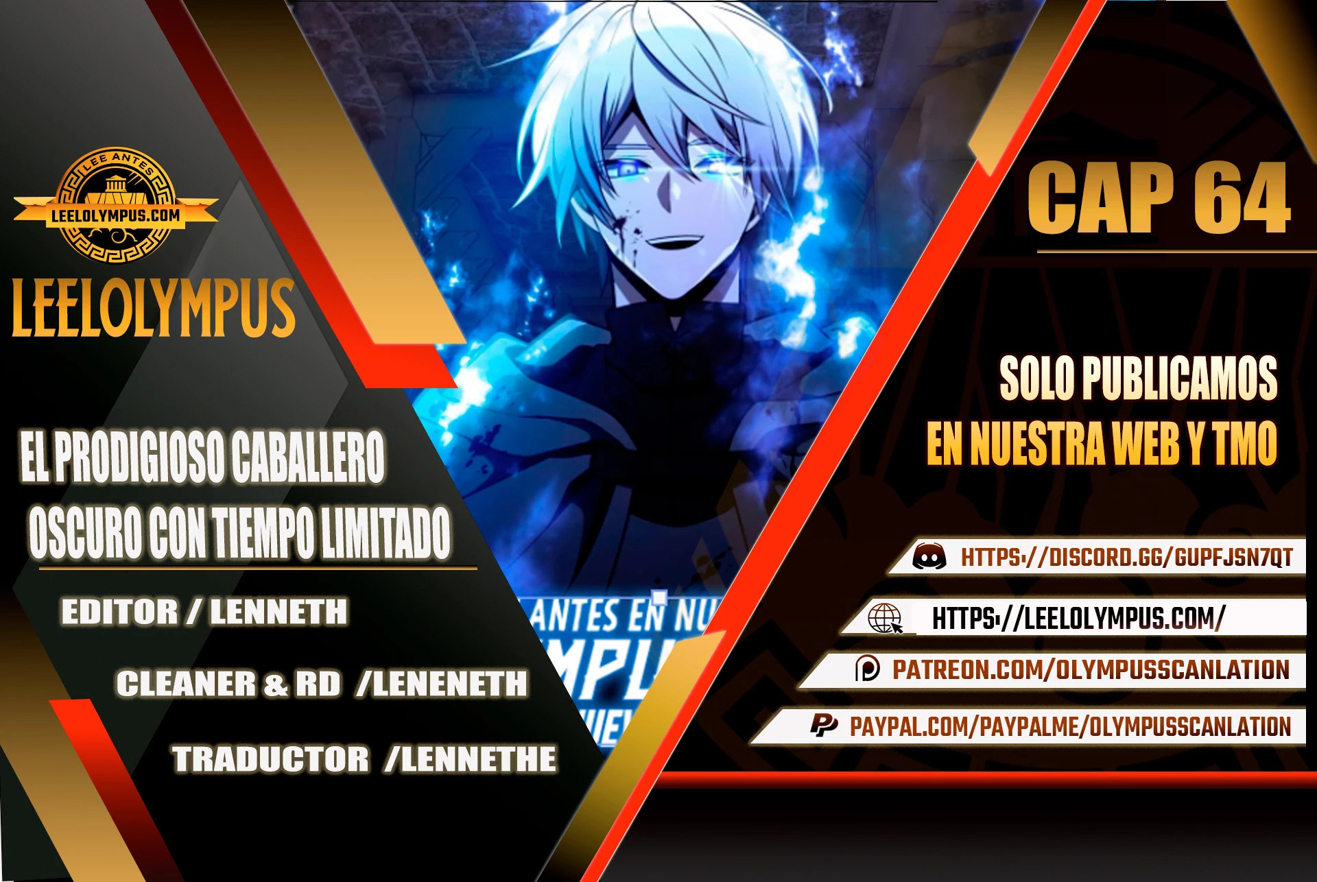 El prodigioso caballero  oscuro con tiempo Limitado > Capitulo 64 > Page 01