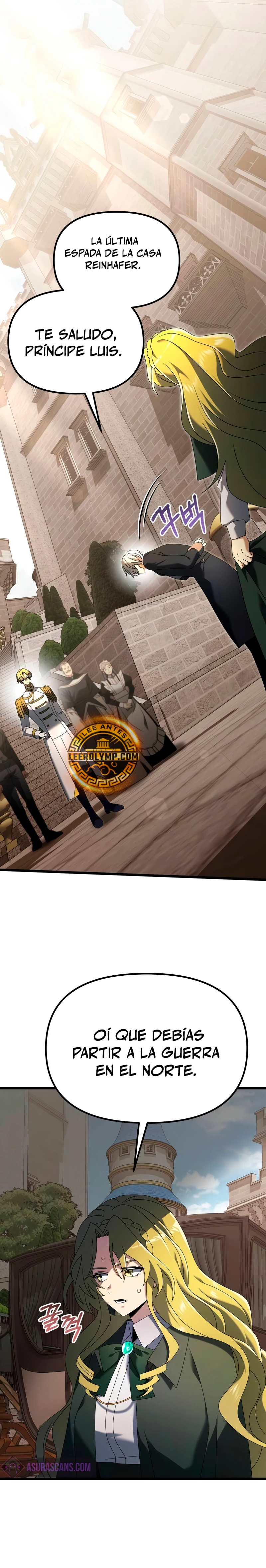 El prodigioso caballero  oscuro con tiempo Limitado > Capitulo 66 > Page 351