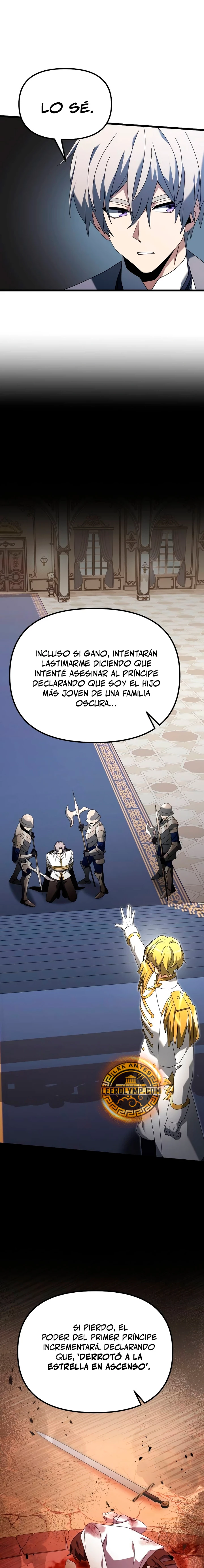 El prodigioso caballero  oscuro con tiempo Limitado > Capitulo 68 > Page 111
