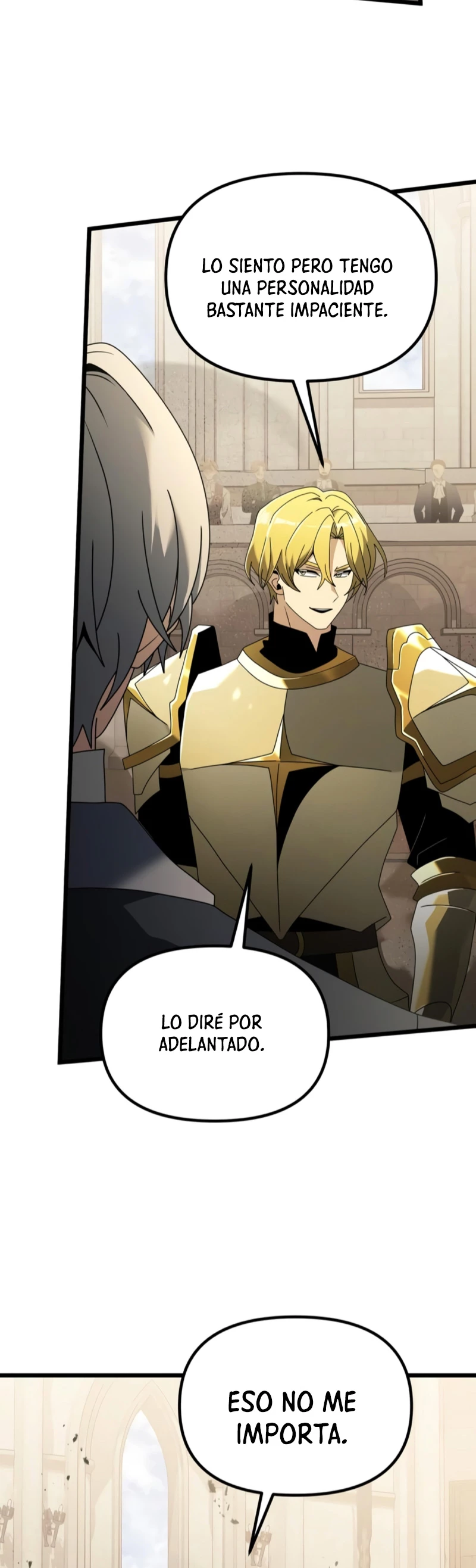 El prodigioso caballero  oscuro con tiempo Limitado > Capitulo 69 > Page 251