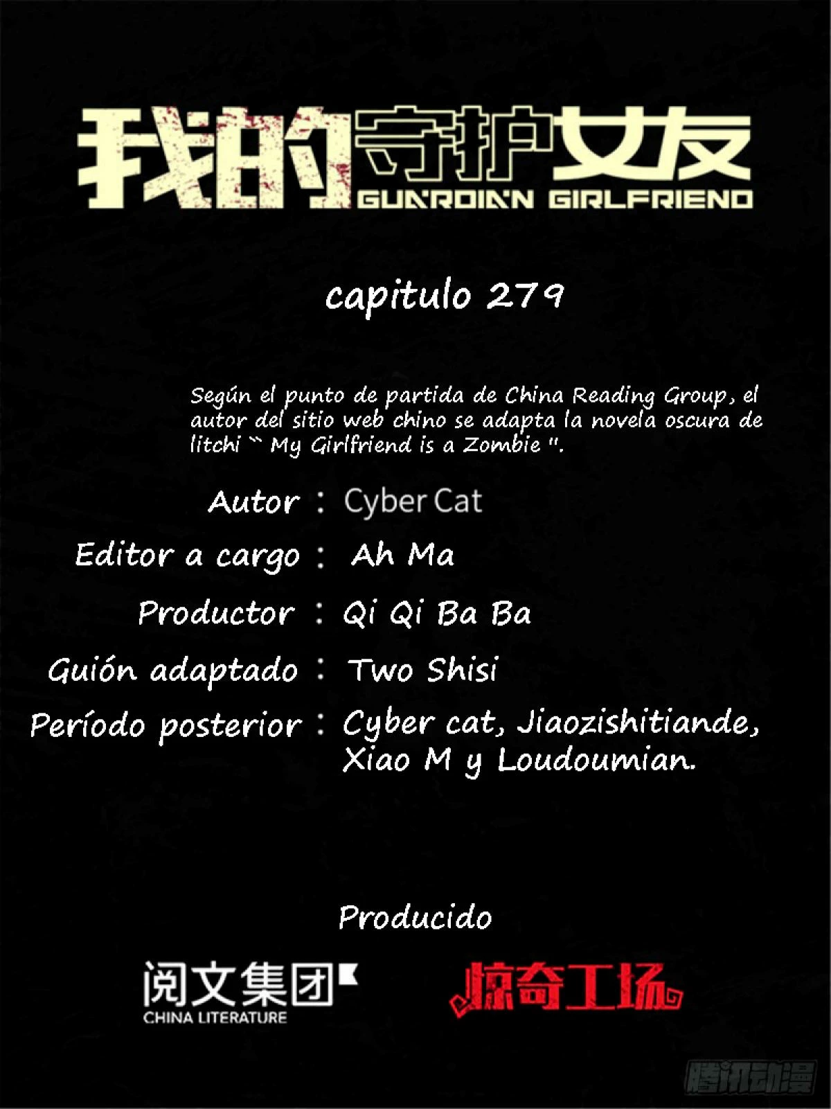 Mi novia es un zombie > Capitulo 279 > Page 01