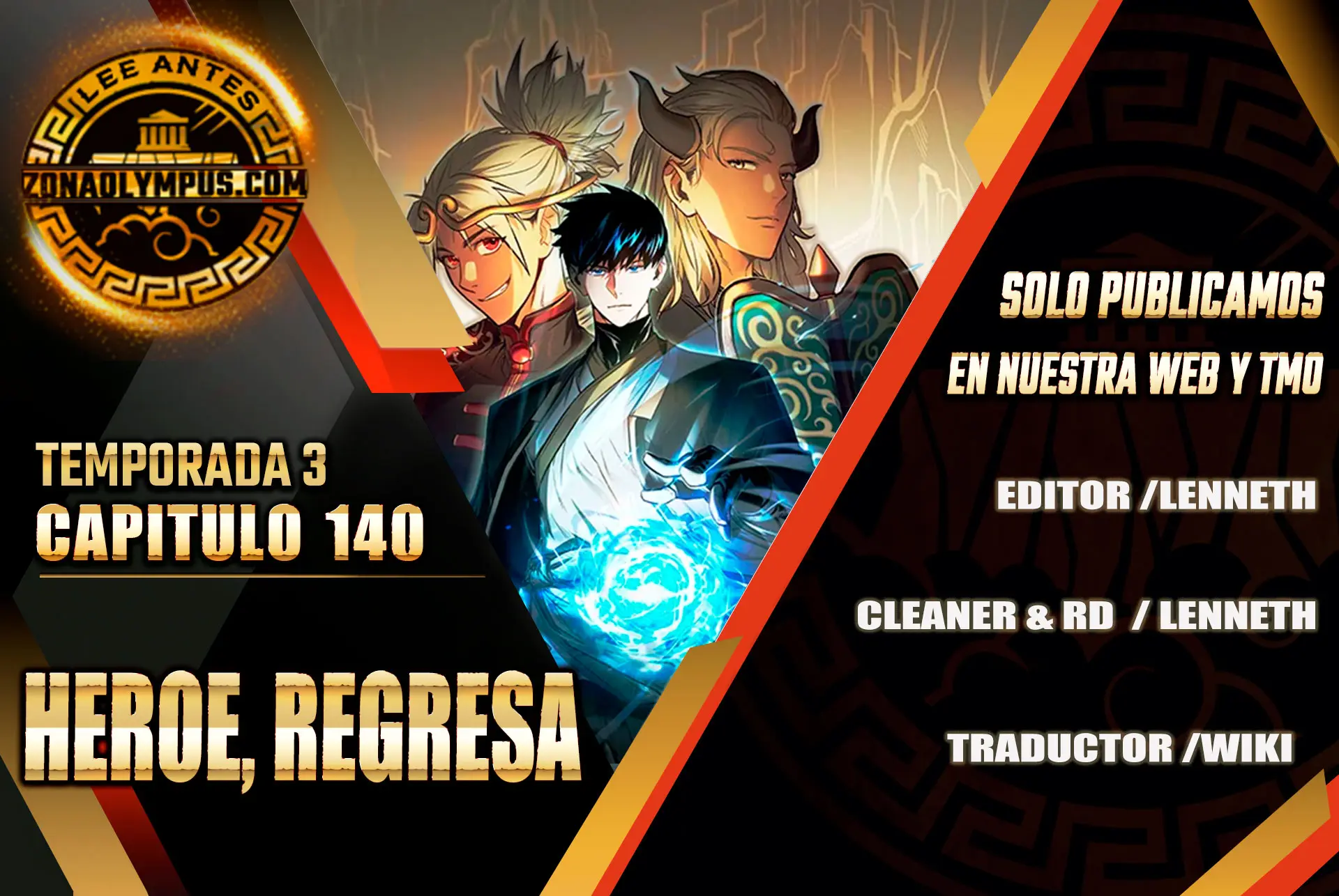 Heroe, regresa > Capitulo 140 > Page 01