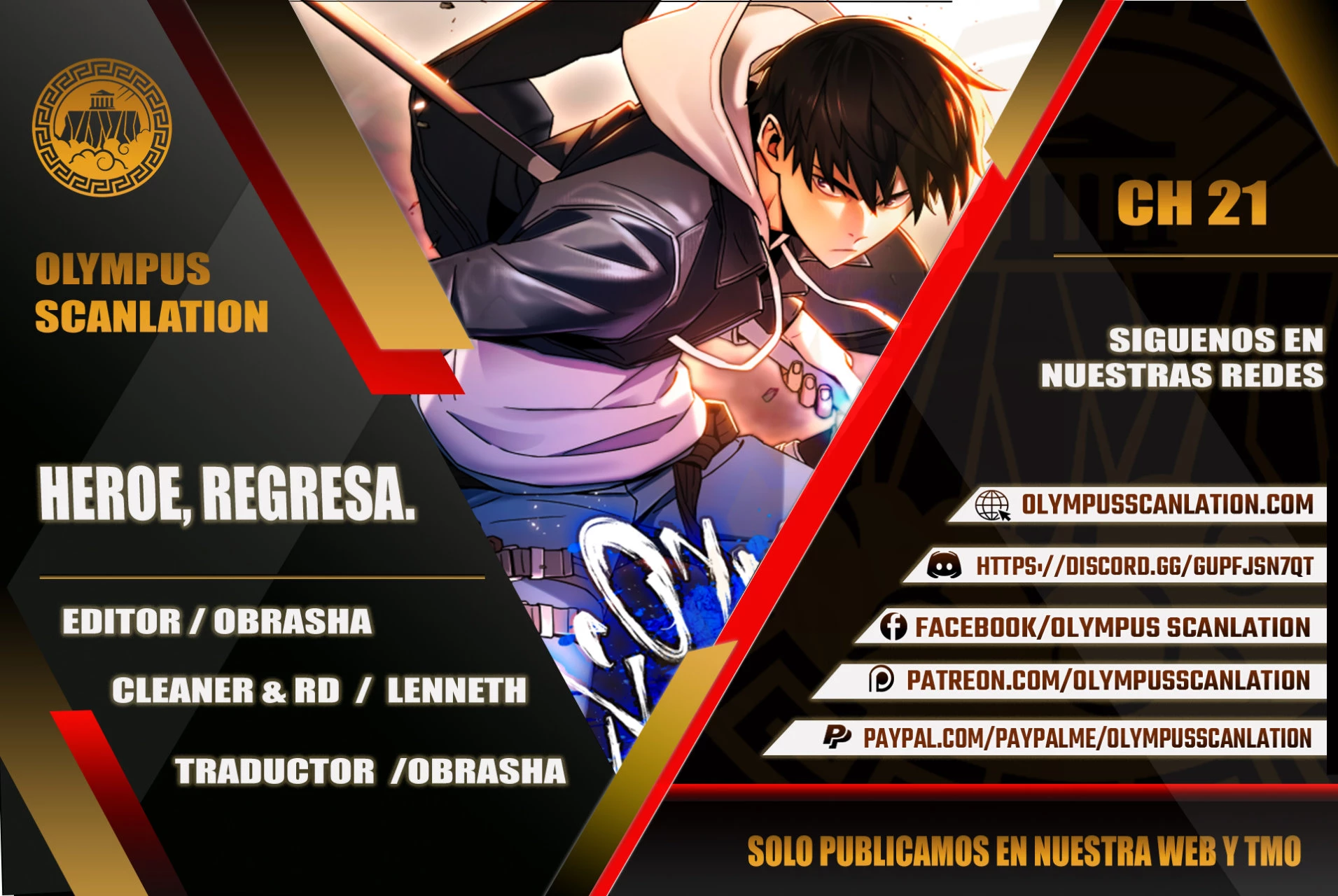 Heroe, regresa > Capitulo 21 > Page 01