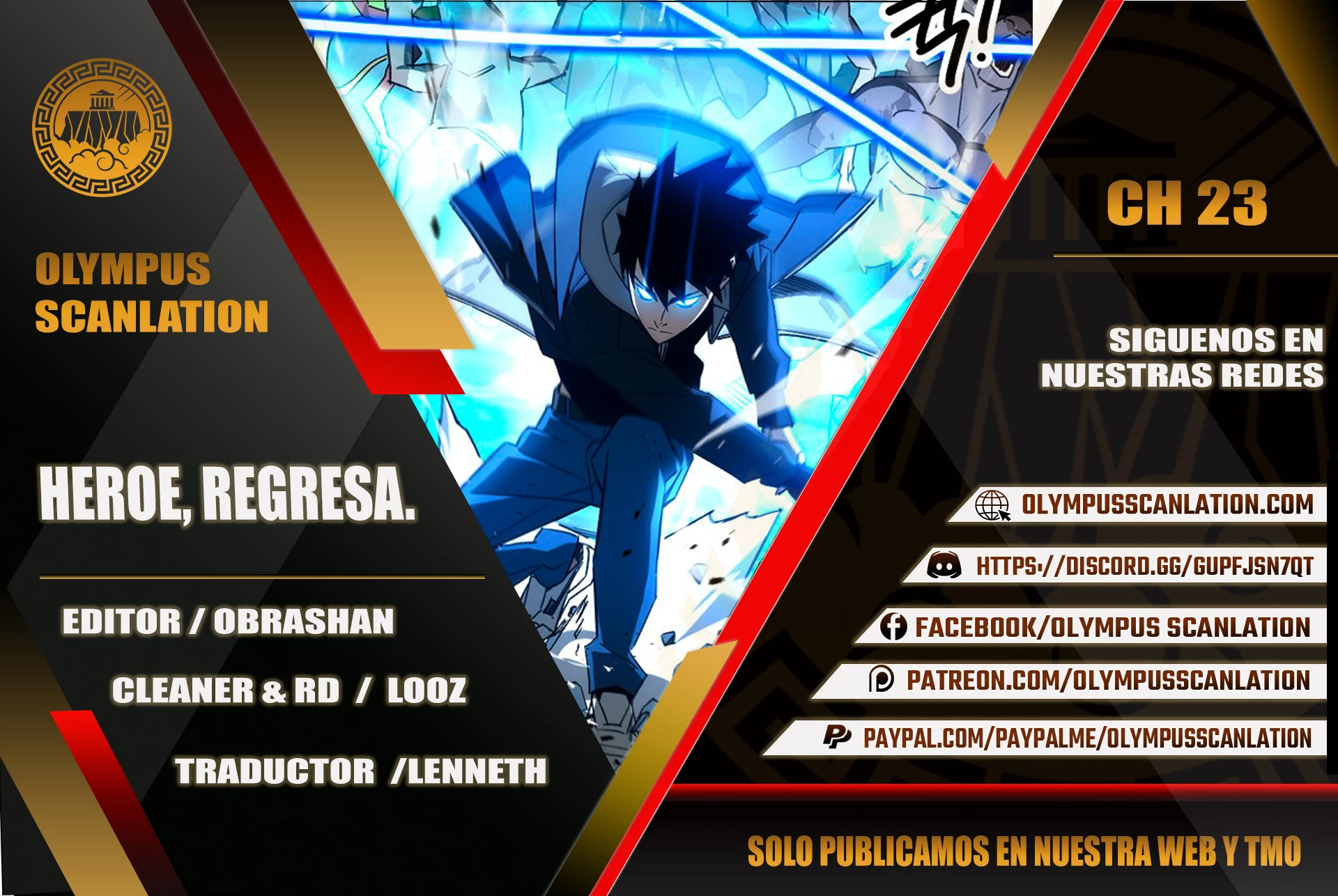 Heroe, regresa > Capitulo 23 > Page 01