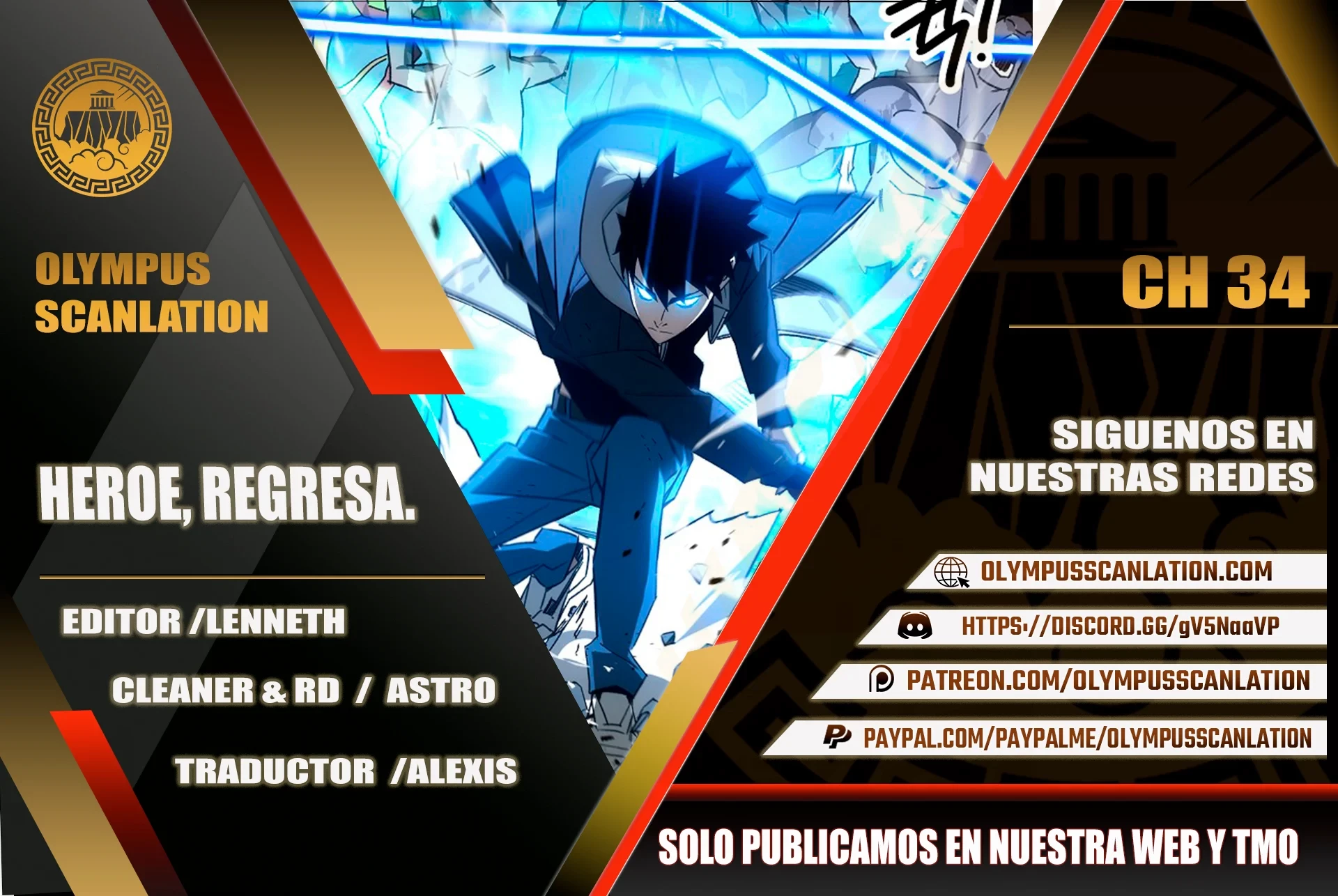 Heroe, regresa > Capitulo 34 > Page 01