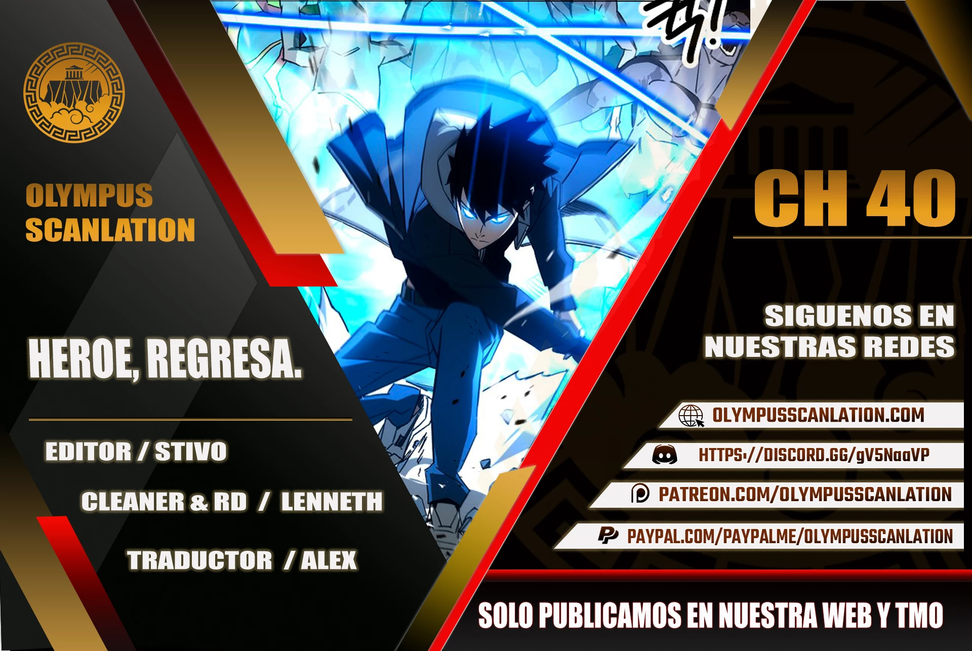 Heroe, regresa > Capitulo 40 > Page 01