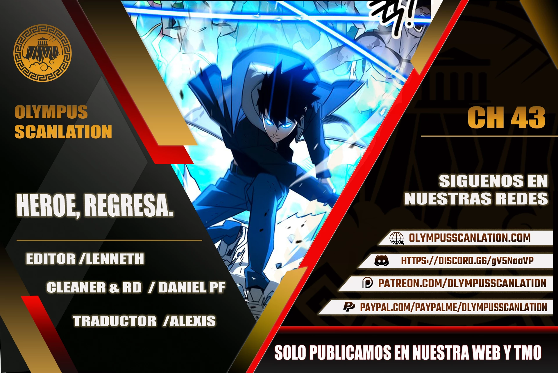 Heroe, regresa > Capitulo 43 > Page 01