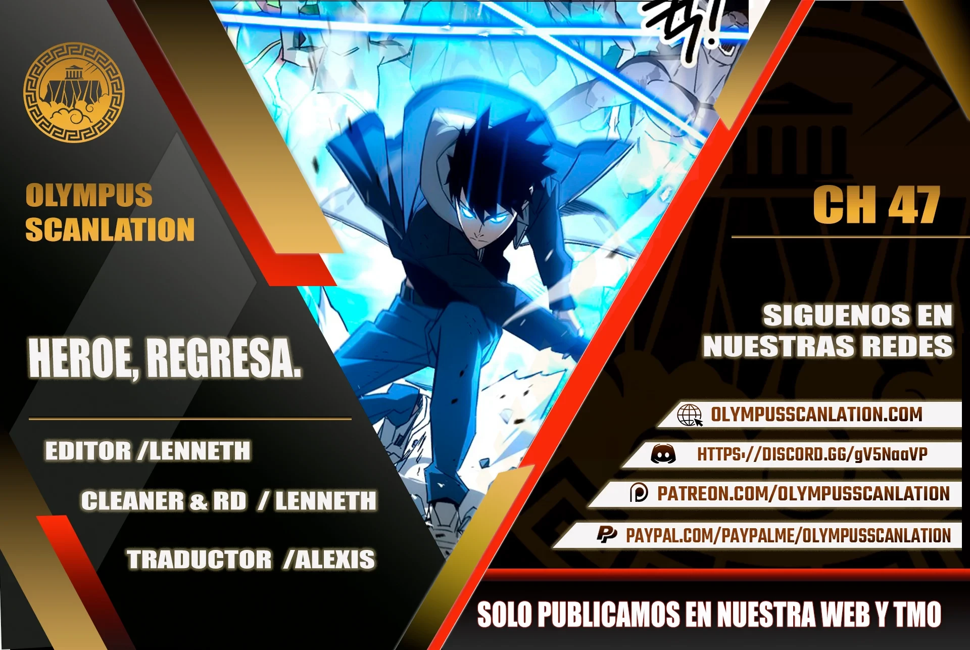 Heroe, regresa > Capitulo 47 > Page 01