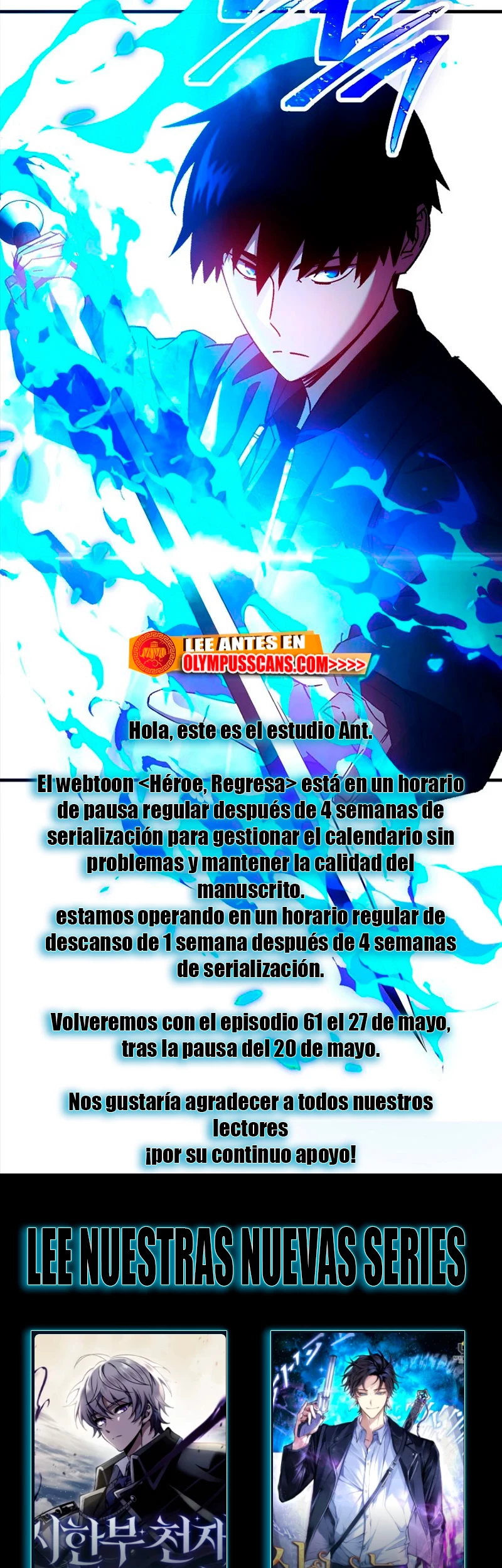 Heroe, regresa > Capitulo 60.05 > Page 01