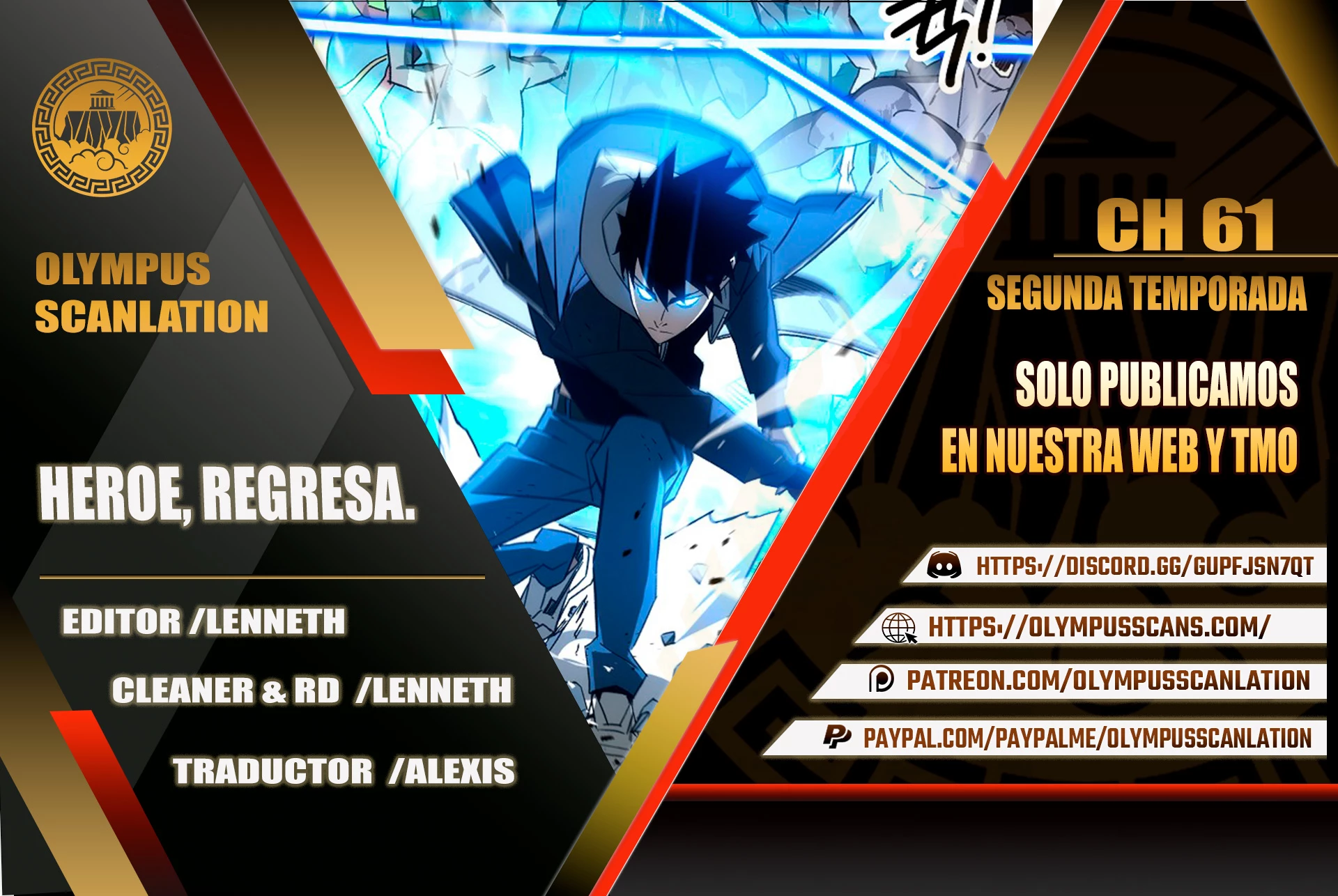 Heroe, regresa > Capitulo 61 > Page 01