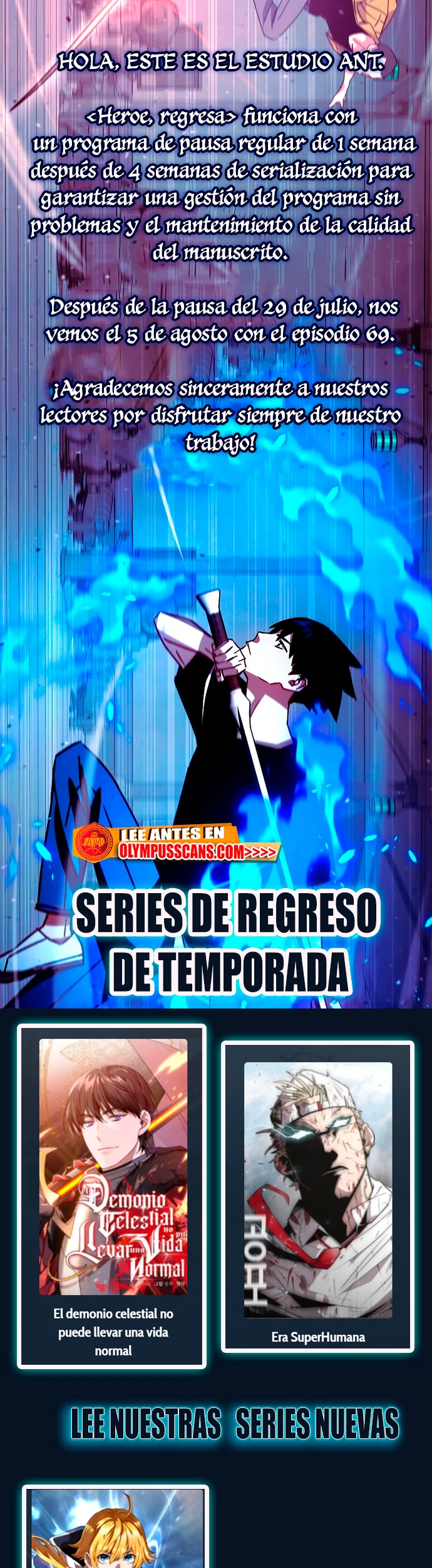Heroe, regresa > Capitulo 68.05 > Page 01