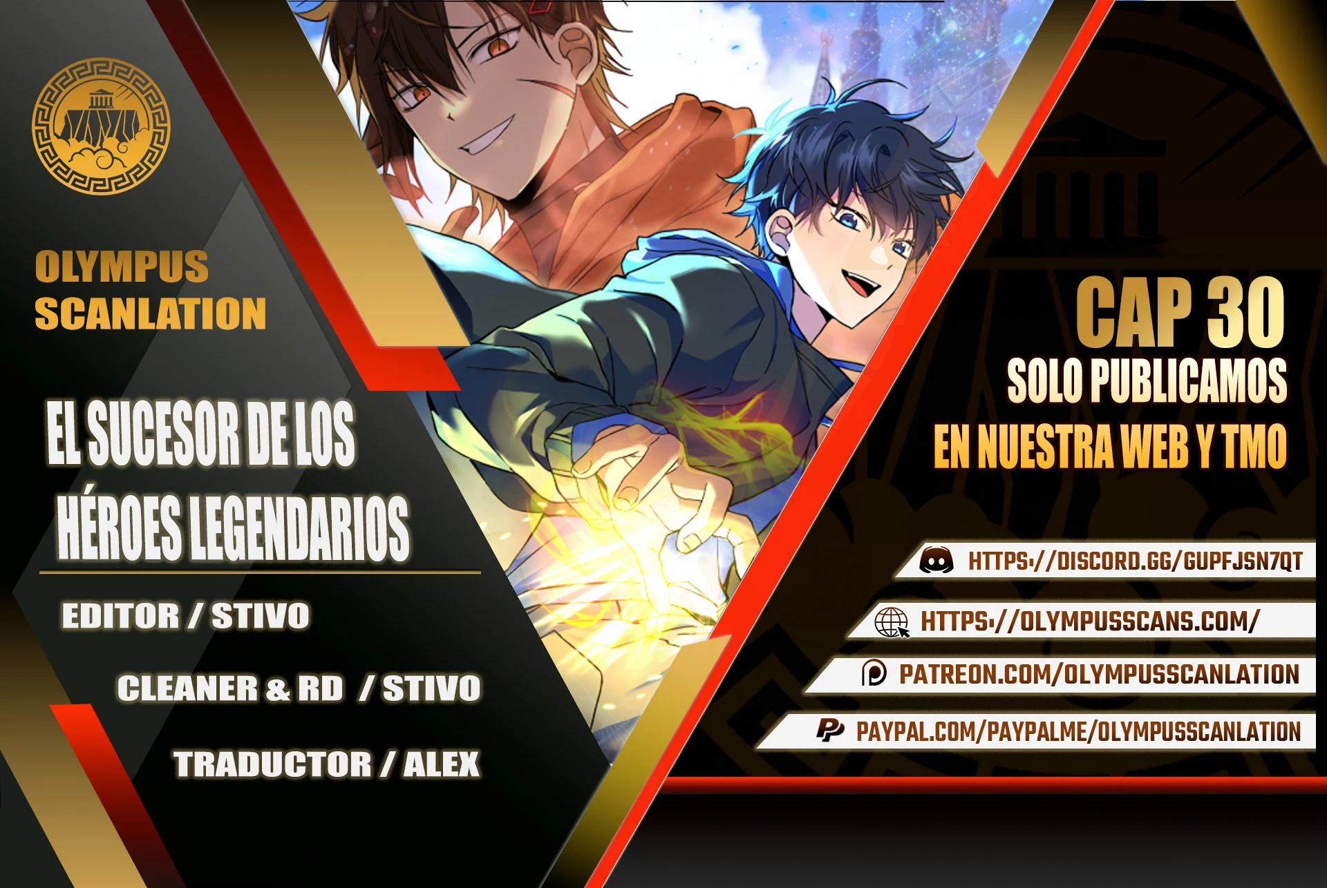 El sucesor de los Héroes Legendarios > Capitulo 30 > Page 01