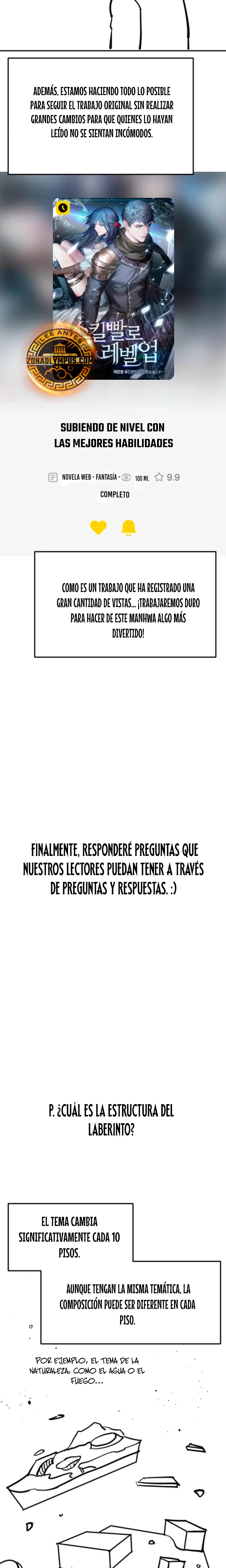Subiendo de nivel con las mejores habilidades > Capitulo 109.5 > Page 31