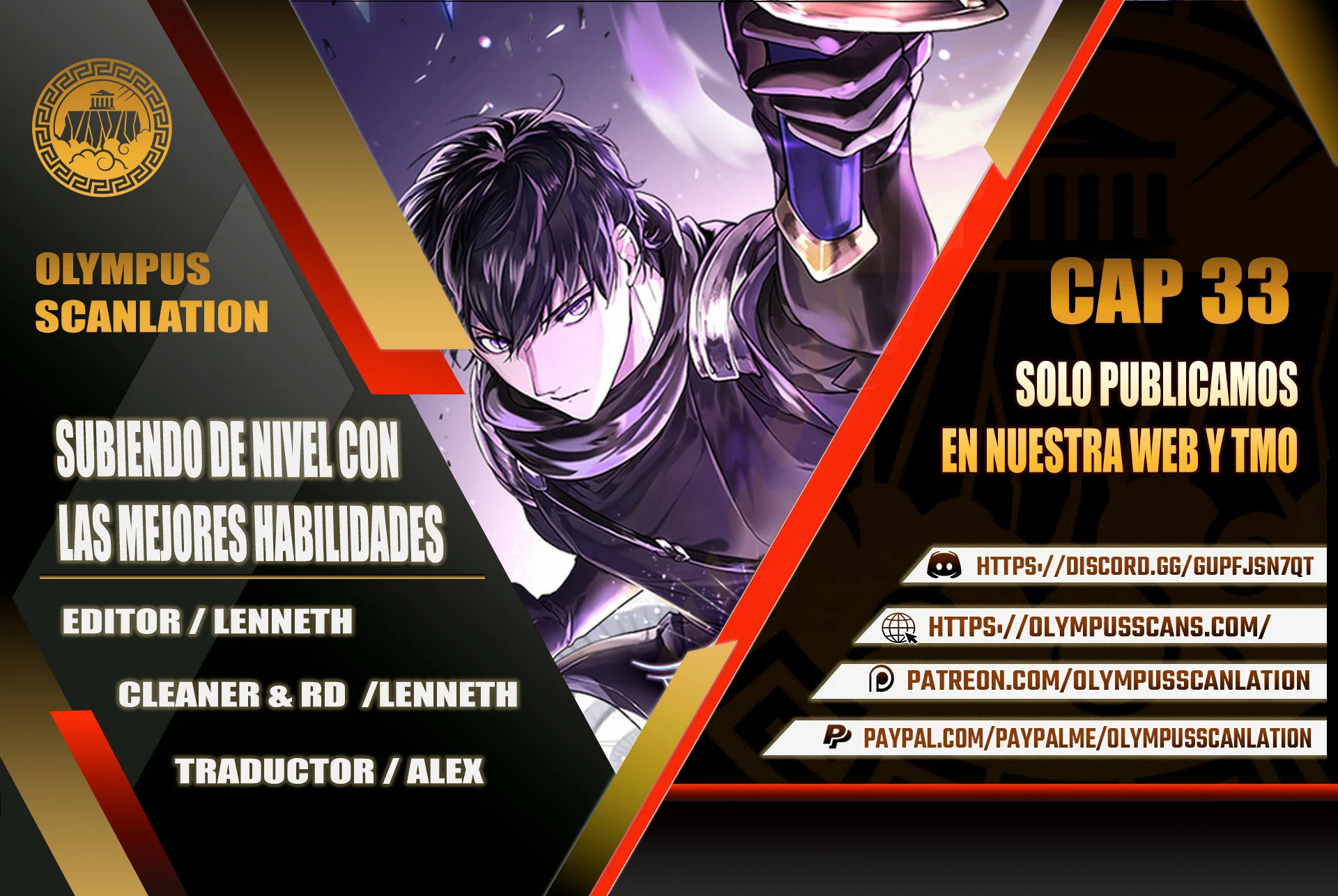 Subiendo de nivel con las mejores habilidades > Capitulo 33 > Page 01