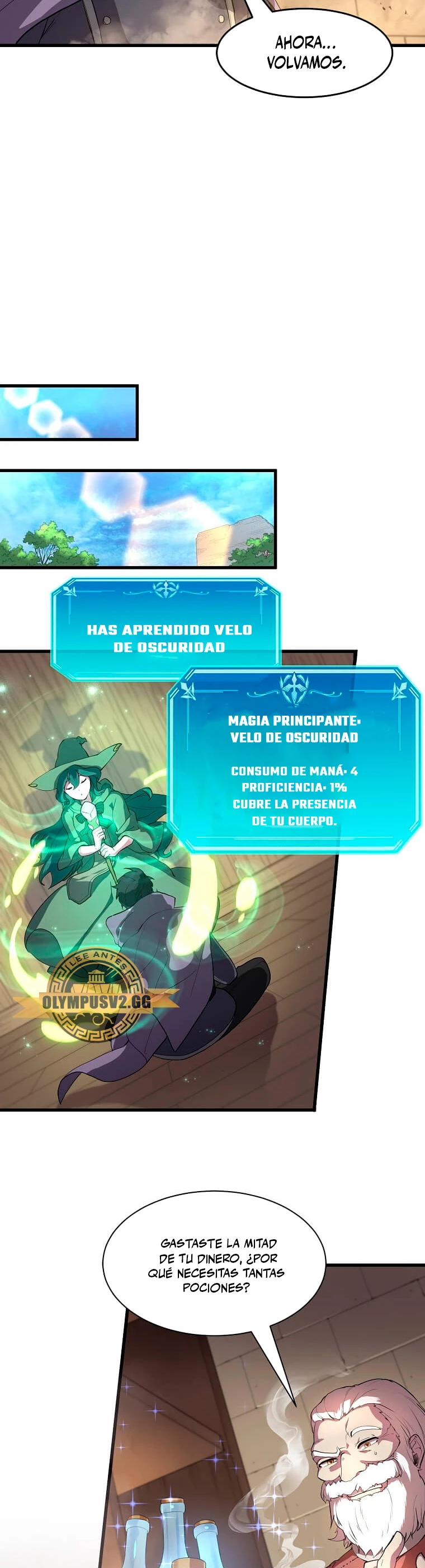 Subiendo de nivel con las mejores habilidades > Capitulo 36 > Page 351