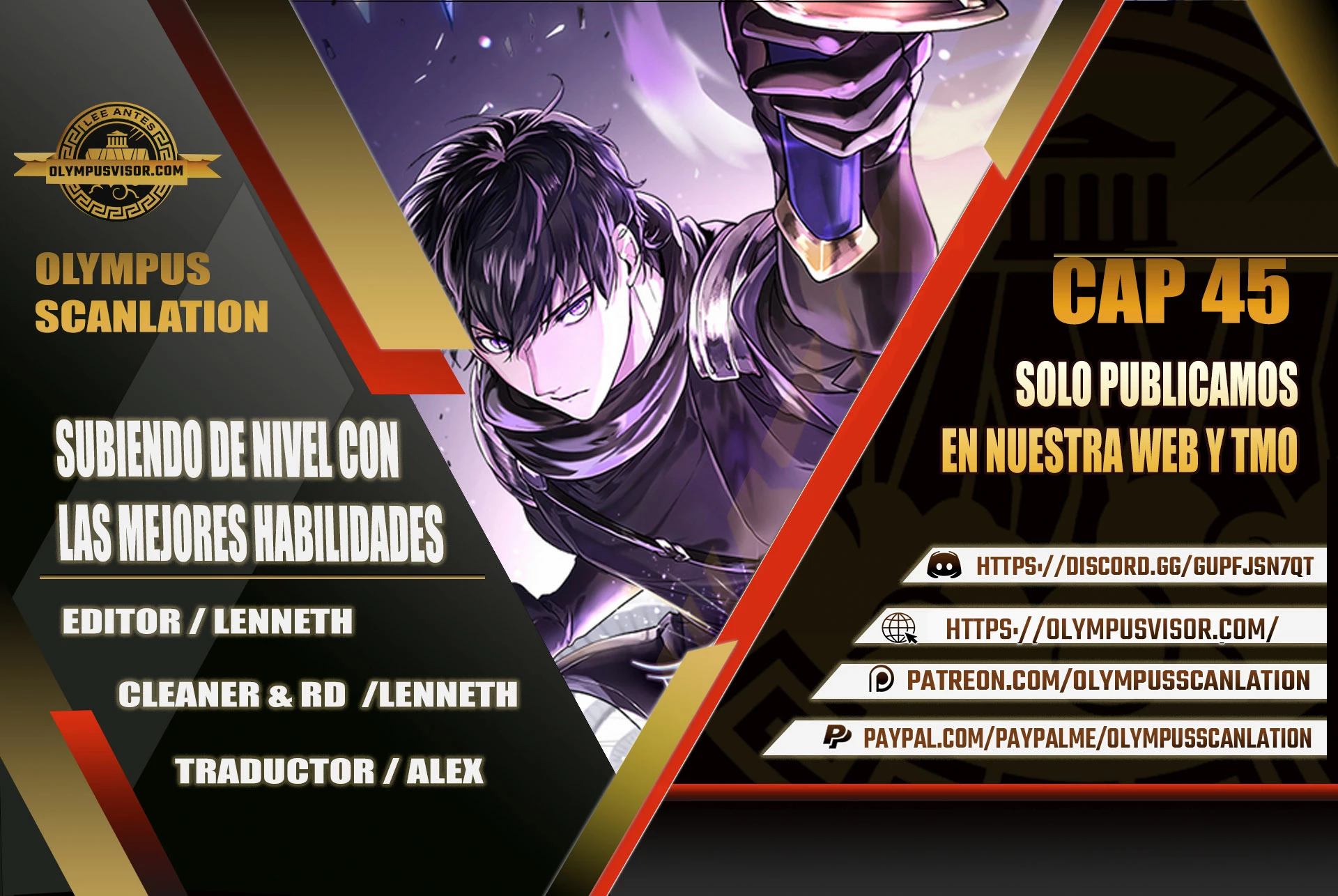 Subiendo de nivel con las mejores habilidades > Capitulo 45 > Page 01