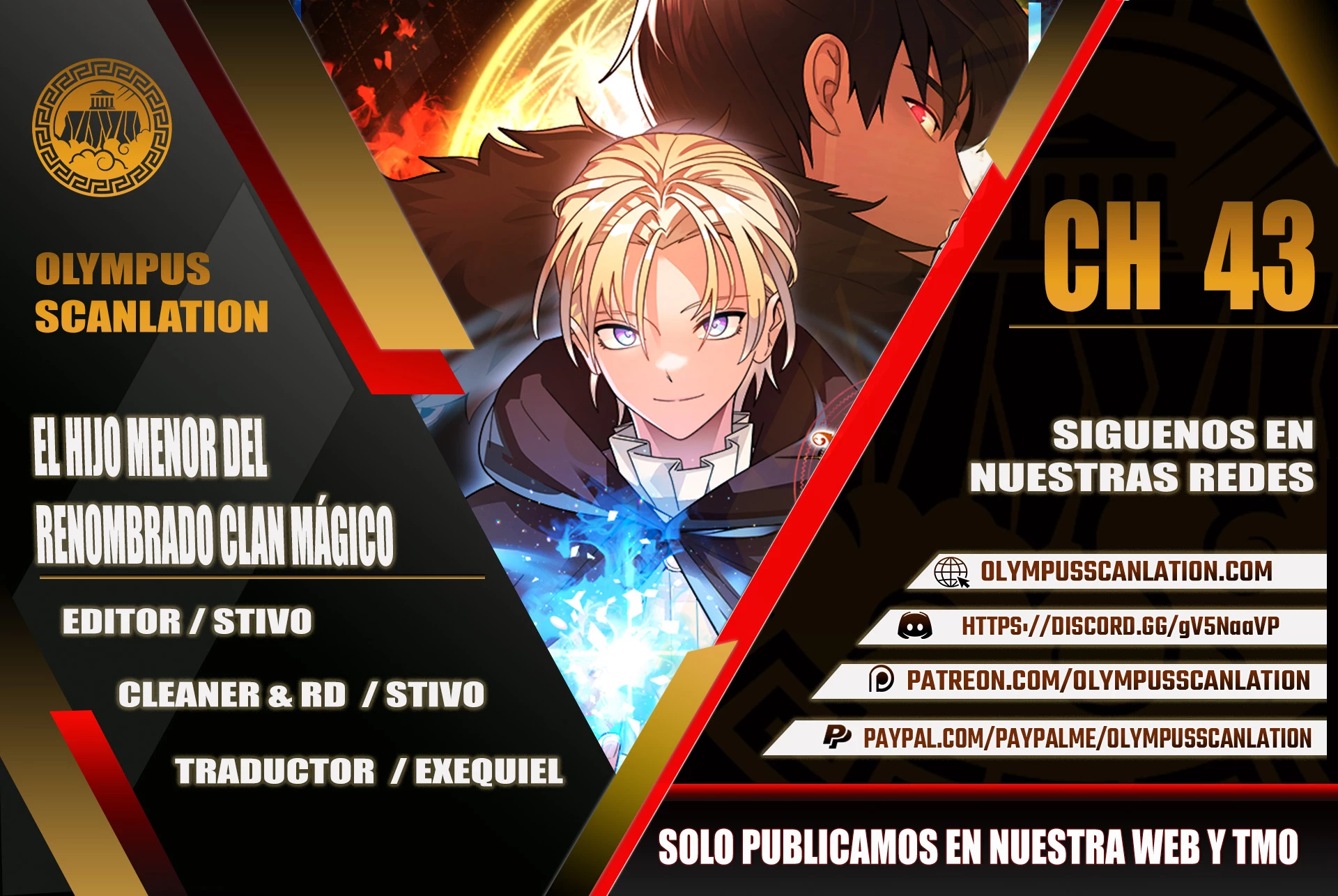 El Hijo Menor del Renombrado Clan Mágico > Capitulo 43 > Page 01