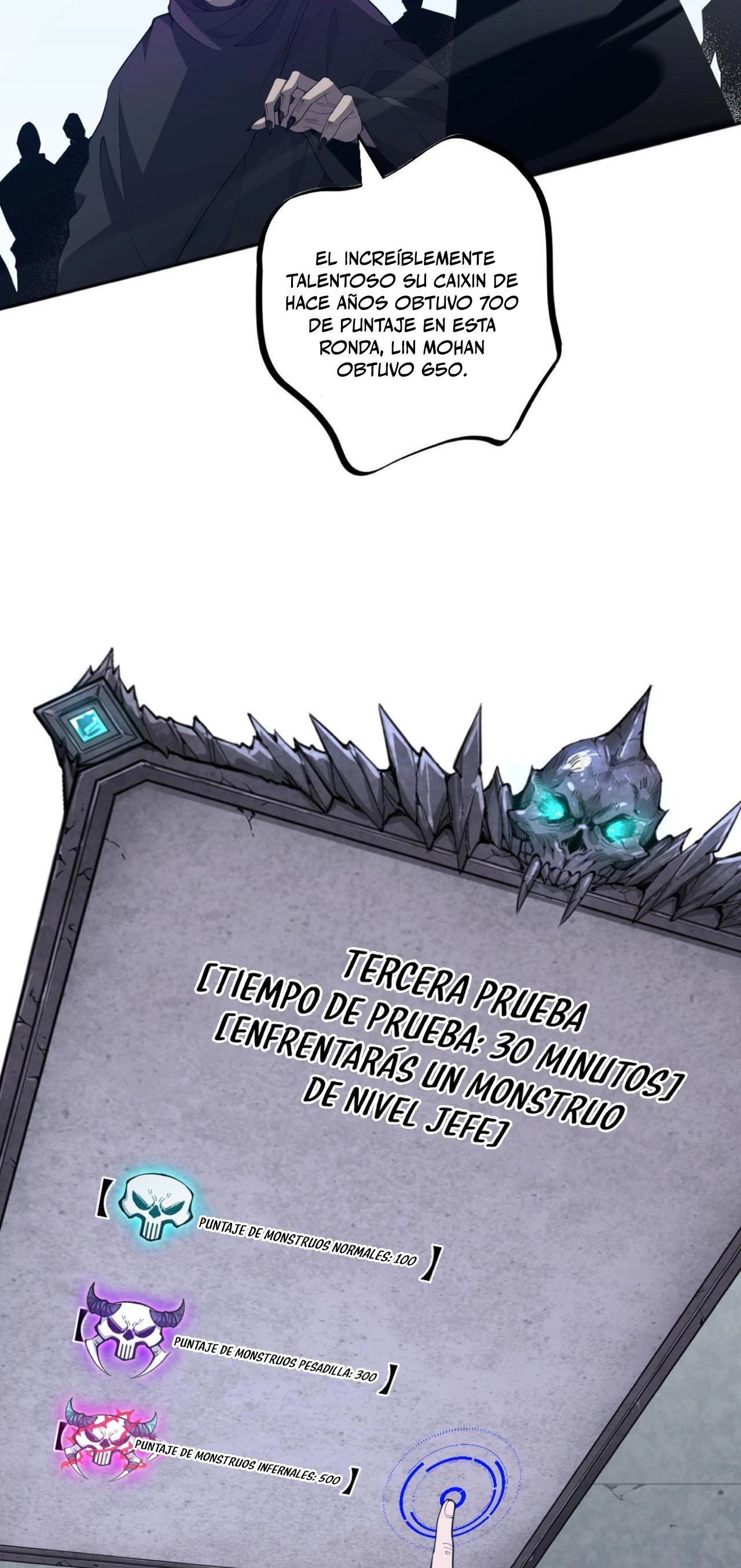 ¡Nigromante¡, ¡Yo soy la plaga! > Capitulo 10 > Page 371