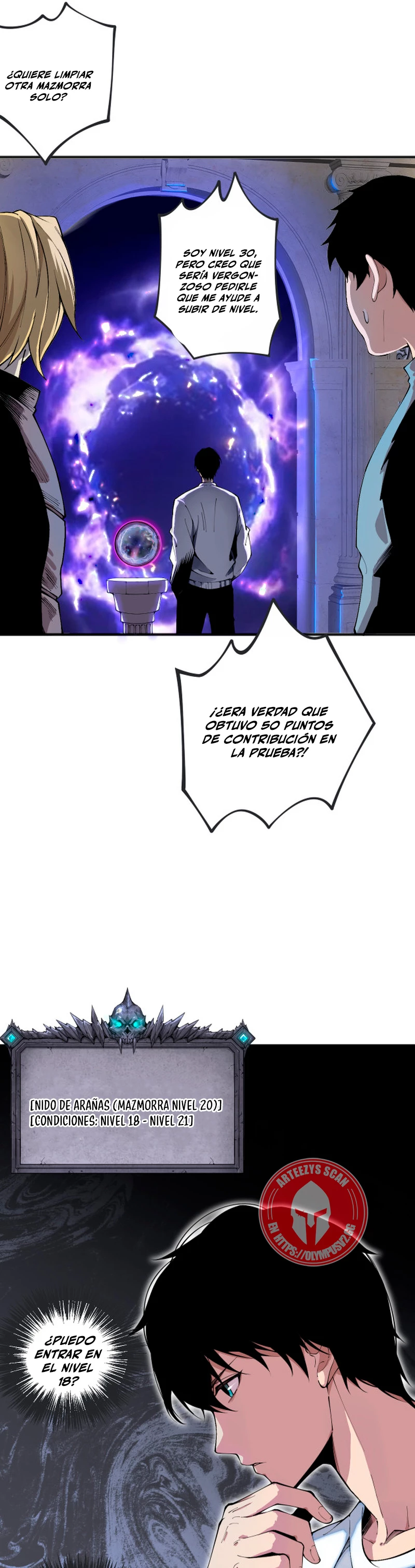 ¡Nigromante¡, ¡Yo soy la plaga! > Capitulo 22 > Page 421