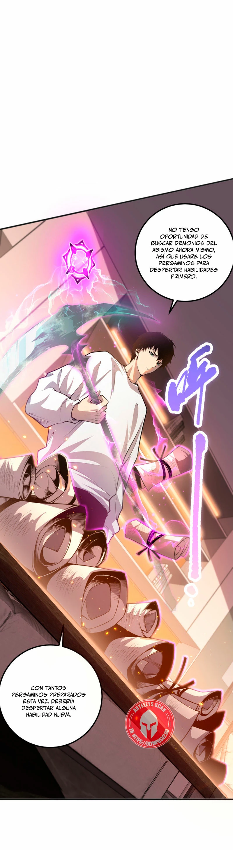 ¡Nigromante¡, ¡Yo soy la plaga! > Capitulo 24 > Page 311