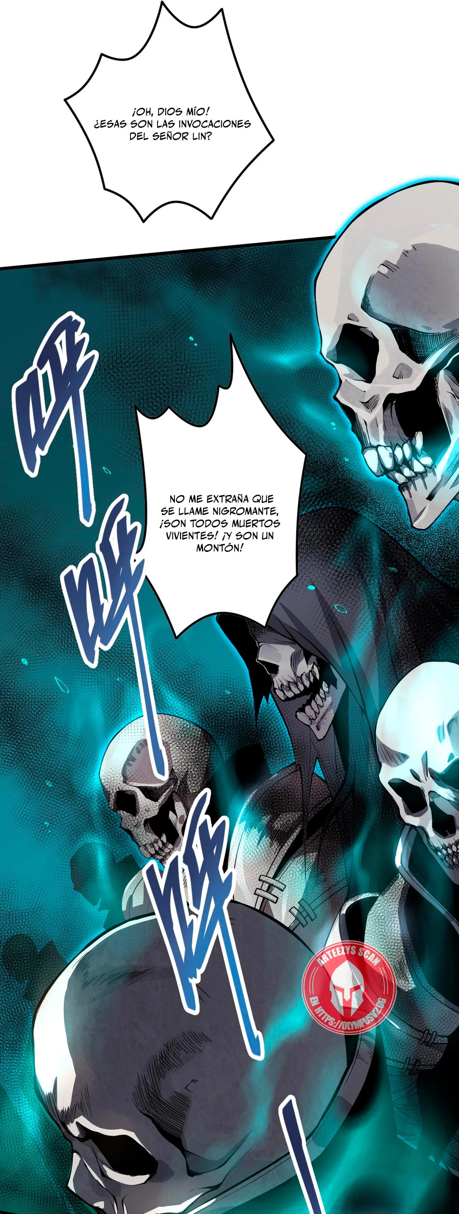 ¡Nigromante¡, ¡Yo soy la plaga! > Capitulo 29 > Page 411