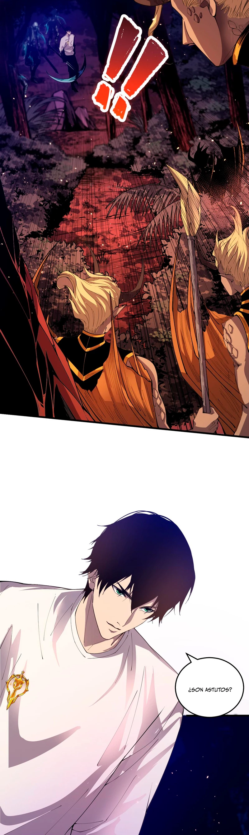 ¡Nigromante¡, ¡Yo soy la plaga! > Capitulo 35 > Page 111