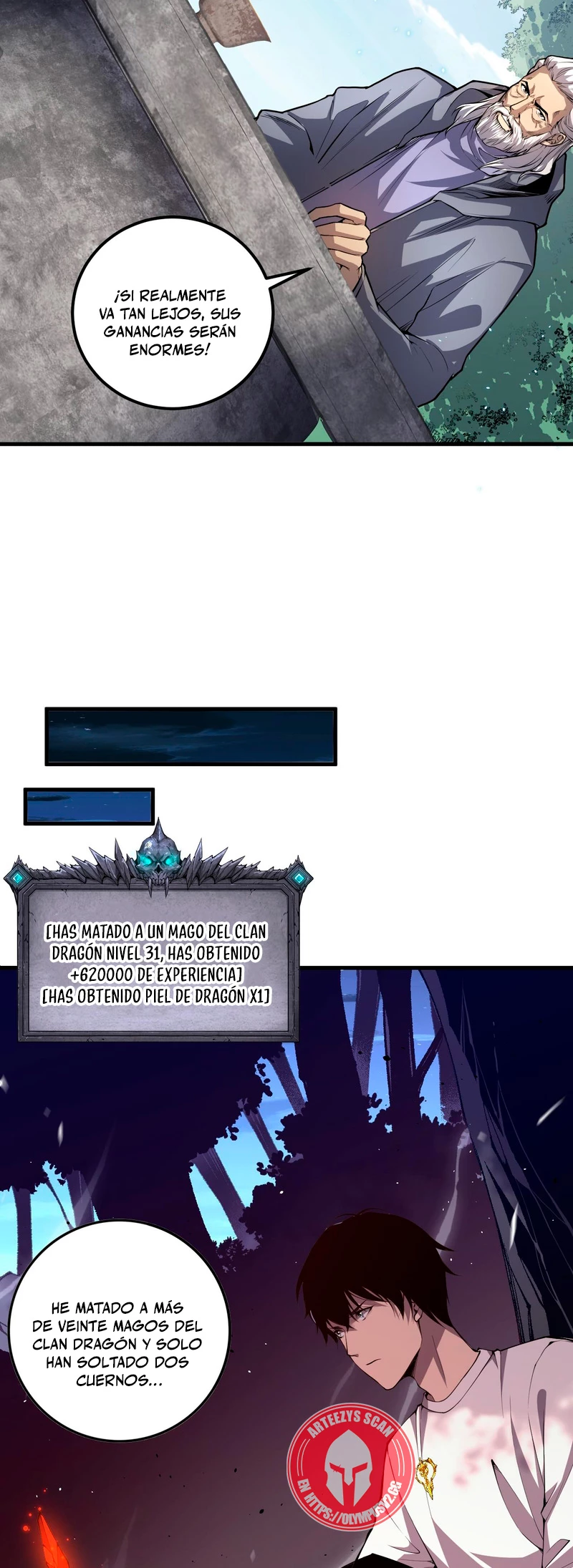 ¡Nigromante¡, ¡Yo soy la plaga! > Capitulo 35 > Page 401