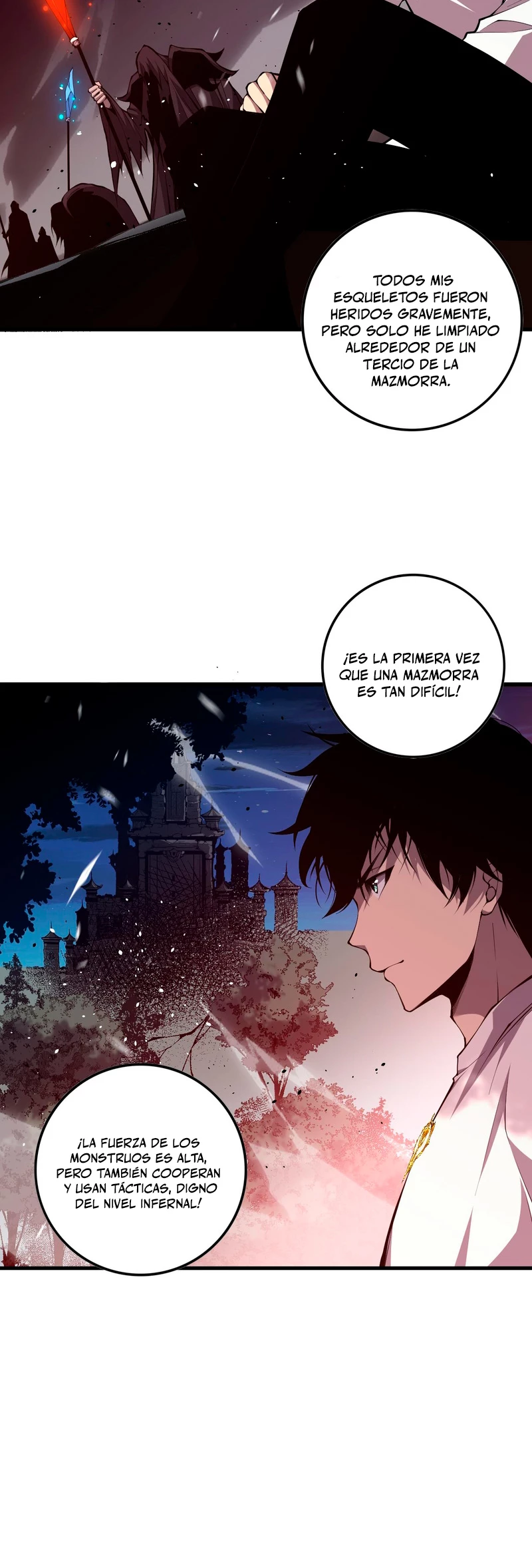 ¡Nigromante¡, ¡Yo soy la plaga! > Capitulo 35 > Page 411