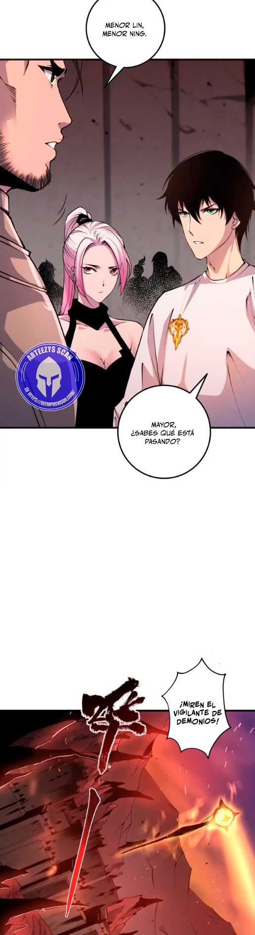 ¡Nigromante¡, ¡Yo soy la plaga! > Capitulo 42 > Page 111