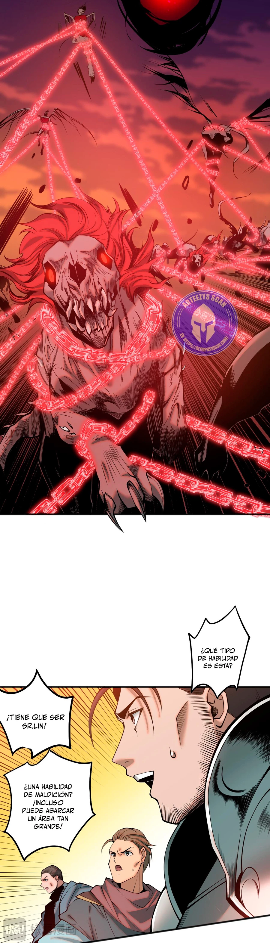 ¡Nigromante¡, ¡Yo soy la plaga! > Capitulo 43 > Page 111