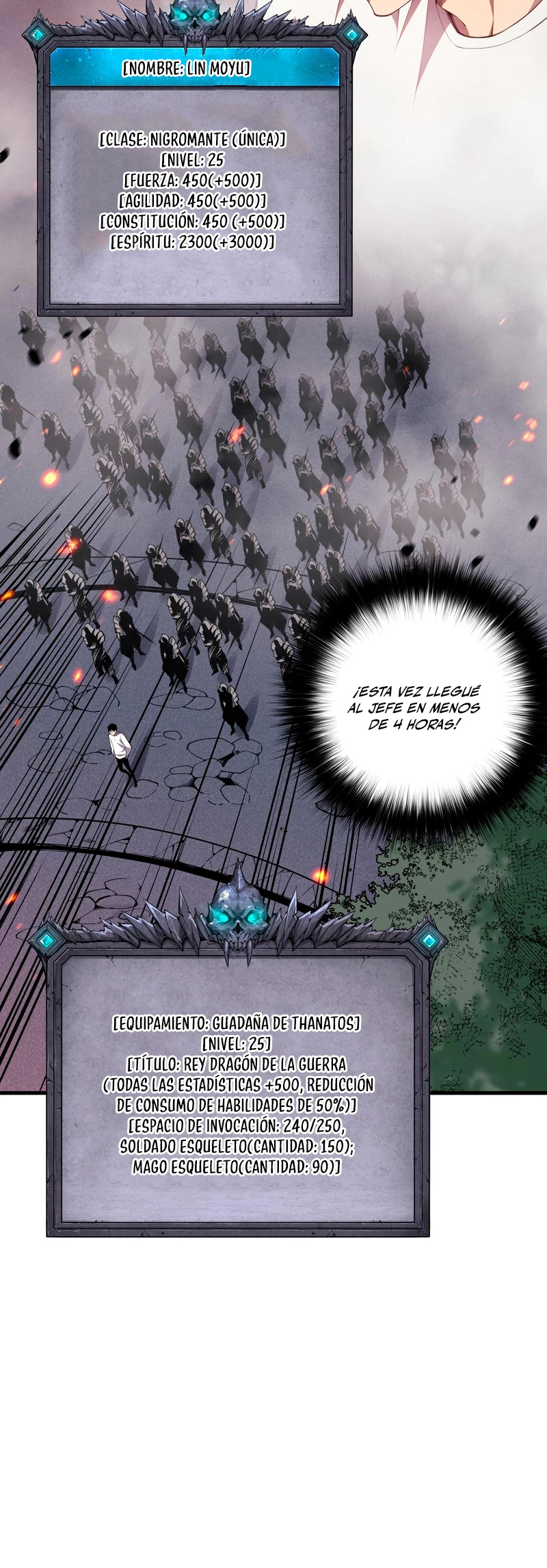 ¡Nigromante¡, ¡Yo soy la plaga! > Capitulo 45 > Page 201