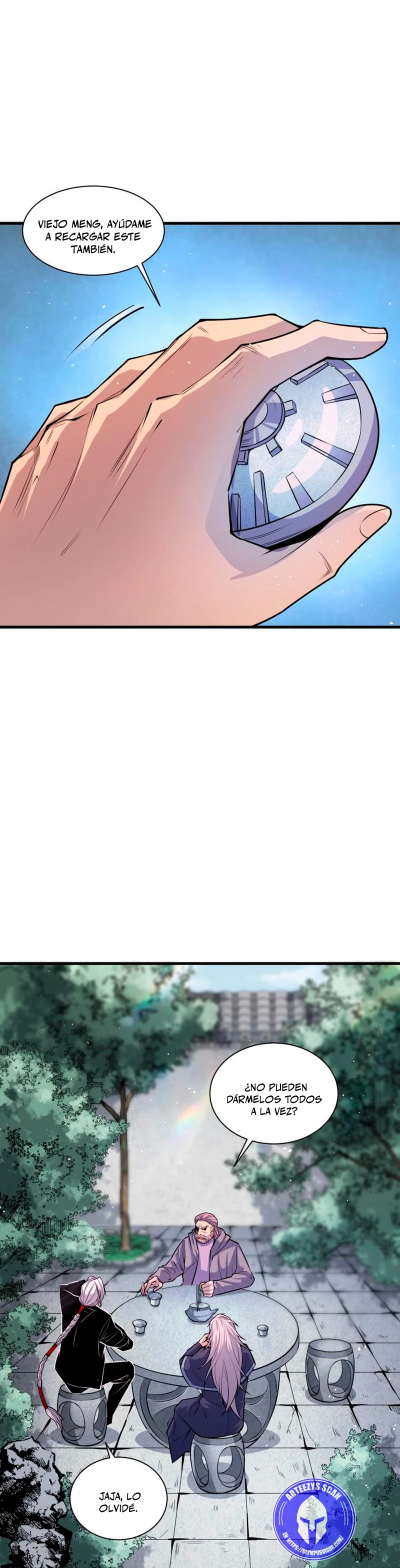 ¡Nigromante¡, ¡Yo soy la plaga! > Capitulo 48 > Page 371