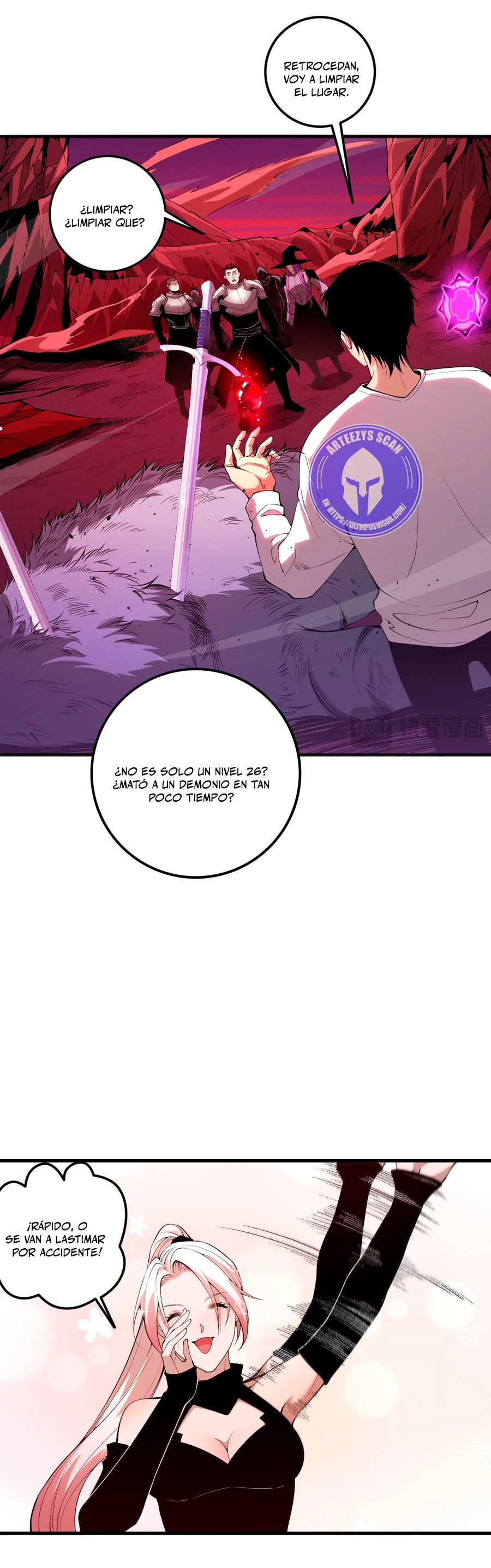 ¡Nigromante¡, ¡Yo soy la plaga! > Capitulo 55 > Page 421