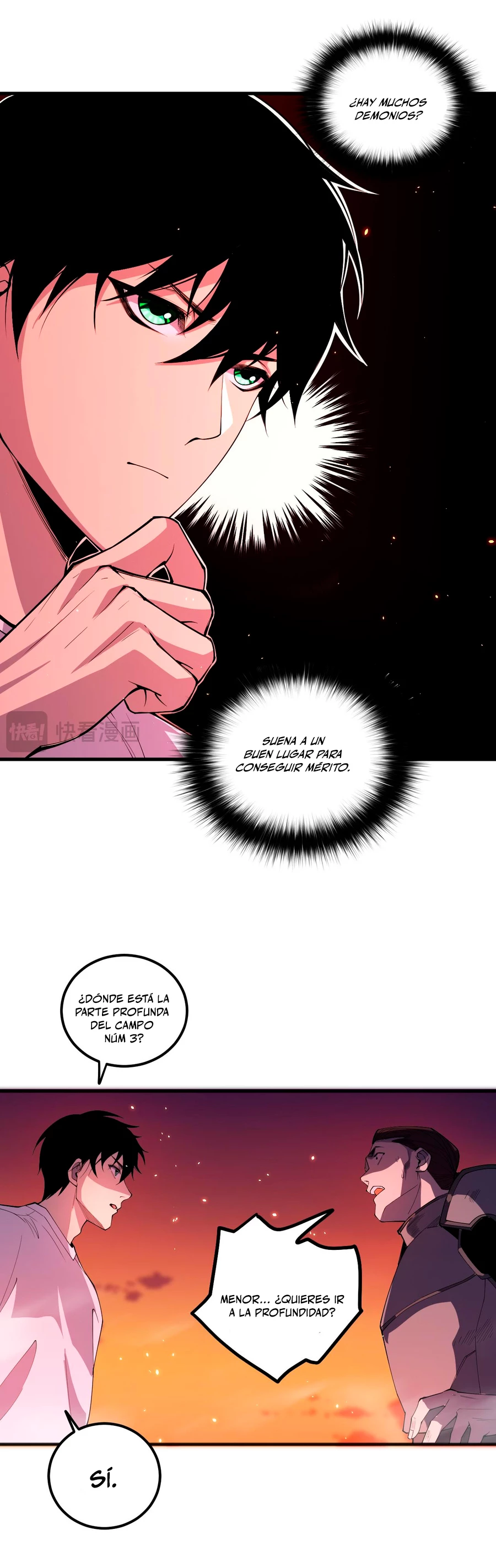 ¡Nigromante¡, ¡Yo soy la plaga! > Capitulo 56 > Page 111