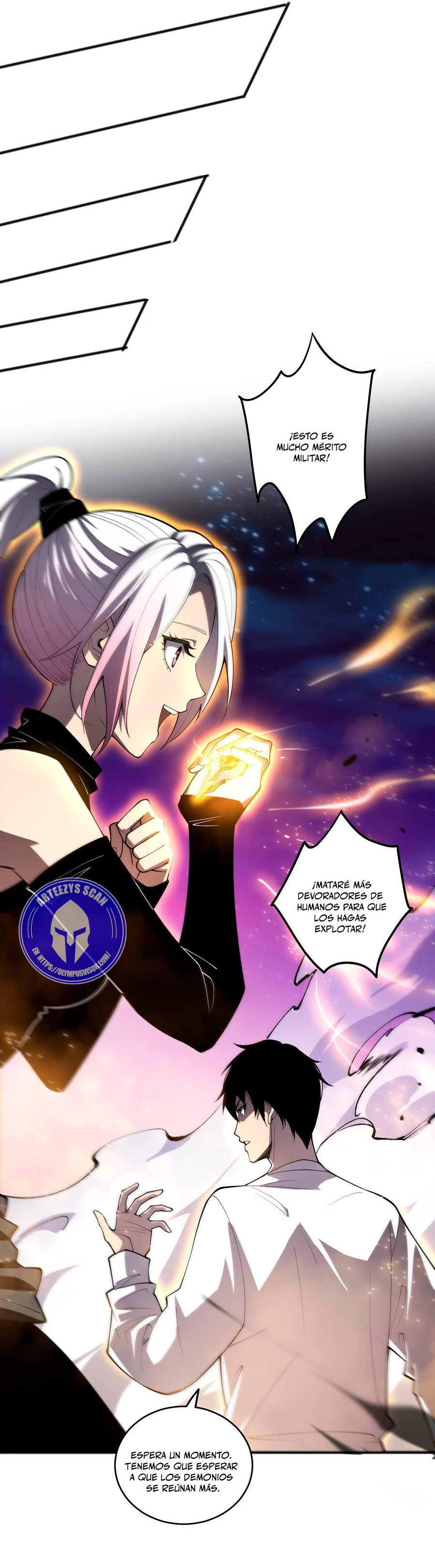 ¡Nigromante¡, ¡Yo soy la plaga! > Capitulo 58 > Page 111